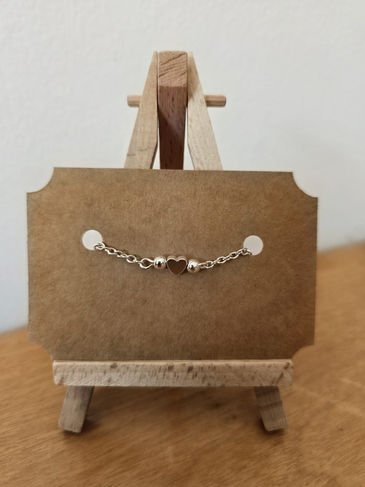 Hematite heart bracelet