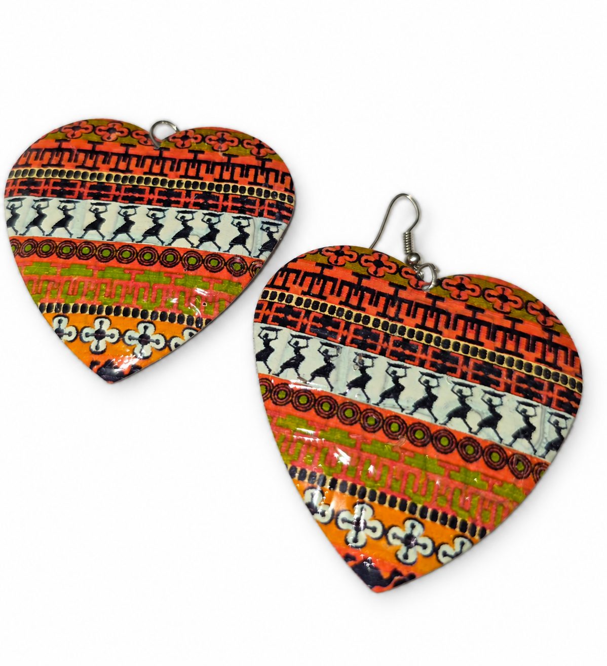 Heart earrings