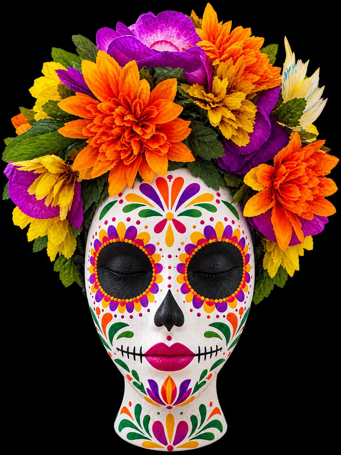 Diadema dia de los muertos